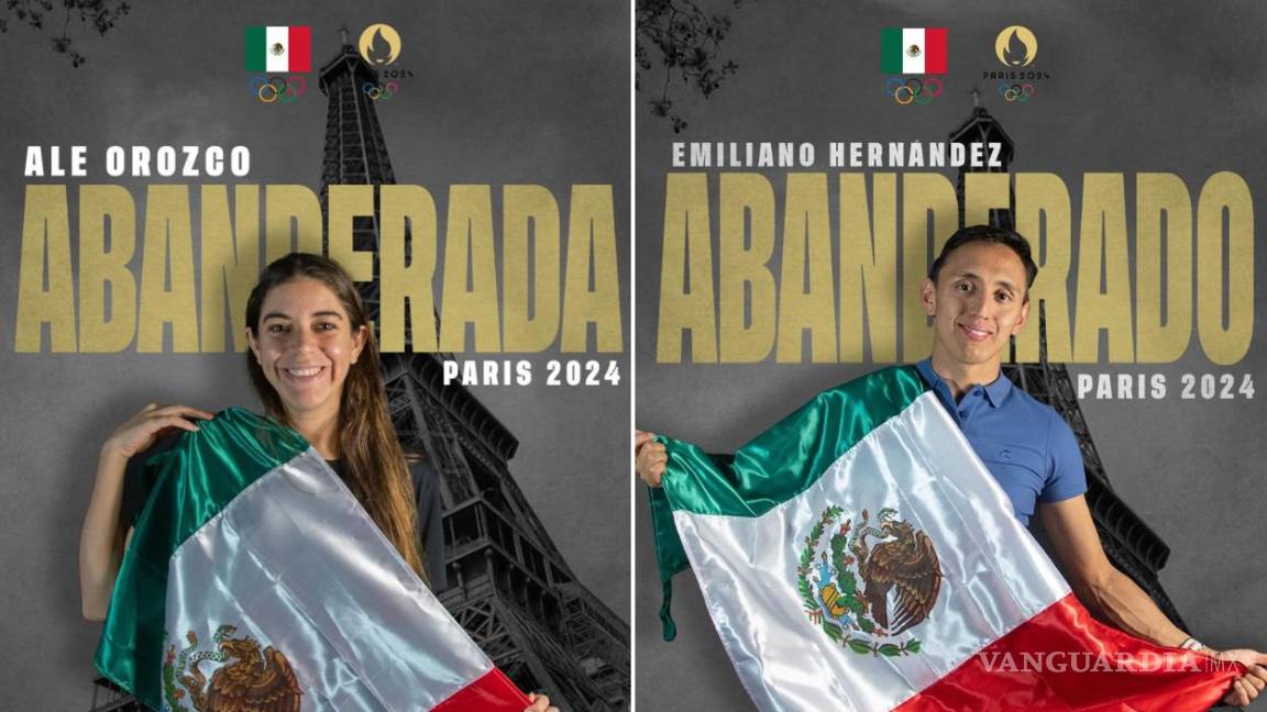 París 2024: Alejandra Orozco y Emiliano Hernández ¡al grito de guerra! Elige México a sus abanderados para los Olímpicos