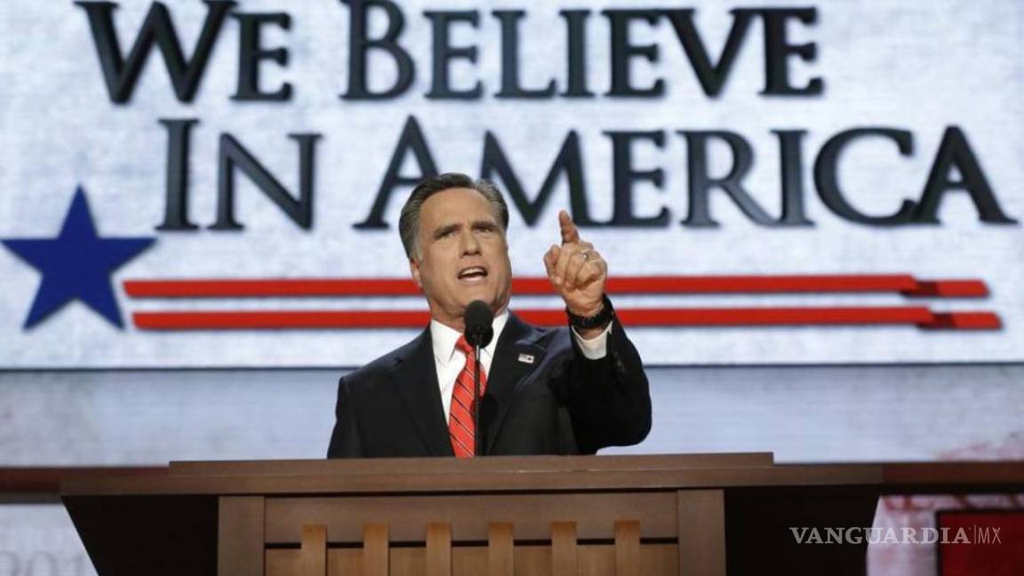 Romney no asistirá a la convención republicana en repudio a Trump