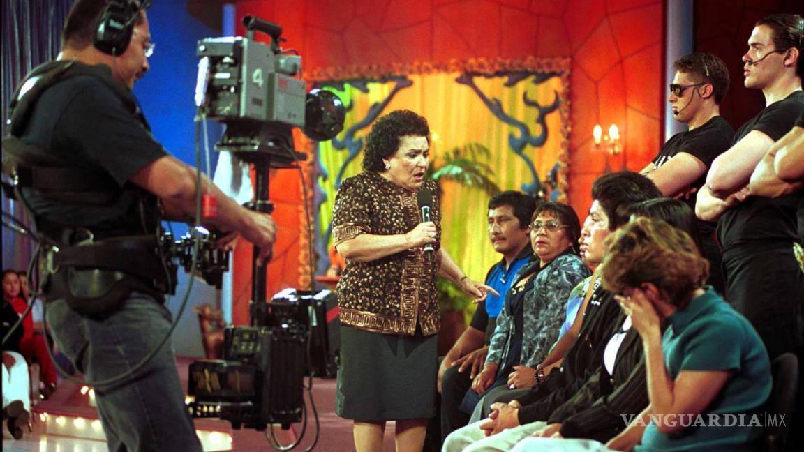 $!Carmen salinas en el programa Hasta las mejores familias. Cuartoscuro/Germán Romero