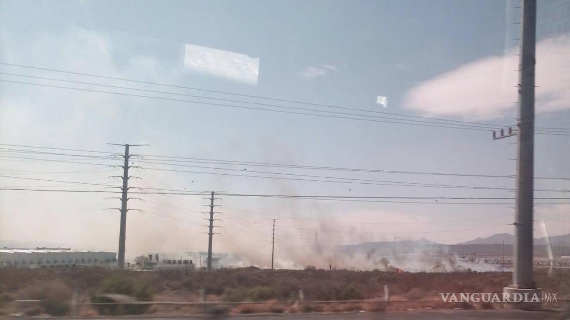 Saltillo: supuesto incendio en Stellantis moviliza a Bomberos; era en un terreno baldío