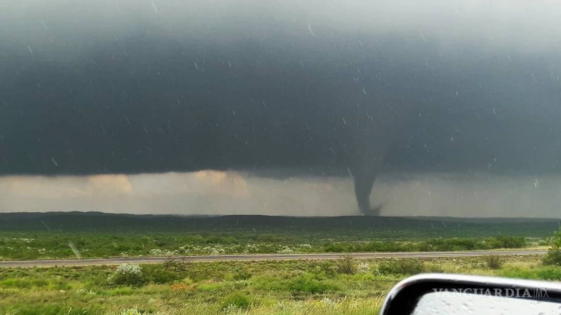 Se forma tornado en norte de Coahuila y enciende alertas