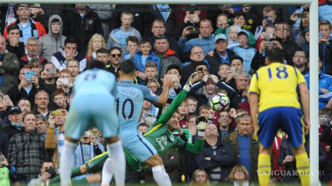 $!El City empata ante el Everton pero sigue en la cima de la Premier