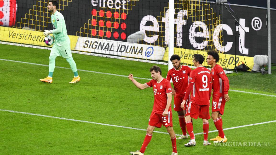 Bayern Munich es el líder de la Bundesliga tras vencer al Borussia Dortmund