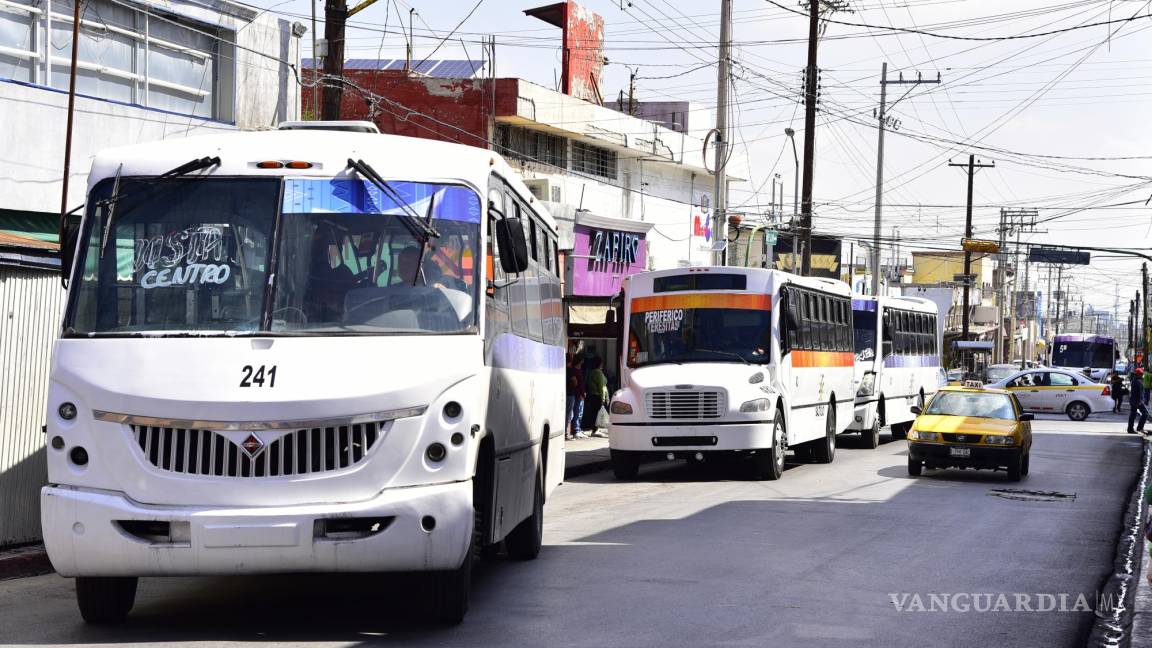 Servicio del transporte público de Saltillo suma dos quejas al día por usuarios inconformes