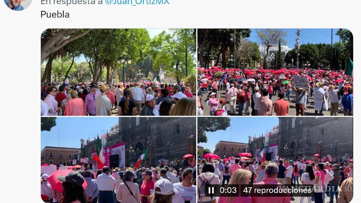 $!¿Cómo se vivió la marcha en defensa del INE en los estados?