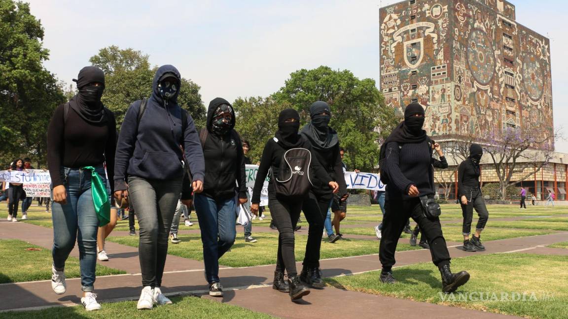 Tras protestas, denuncia UNAM daños dolosos al patrimonio