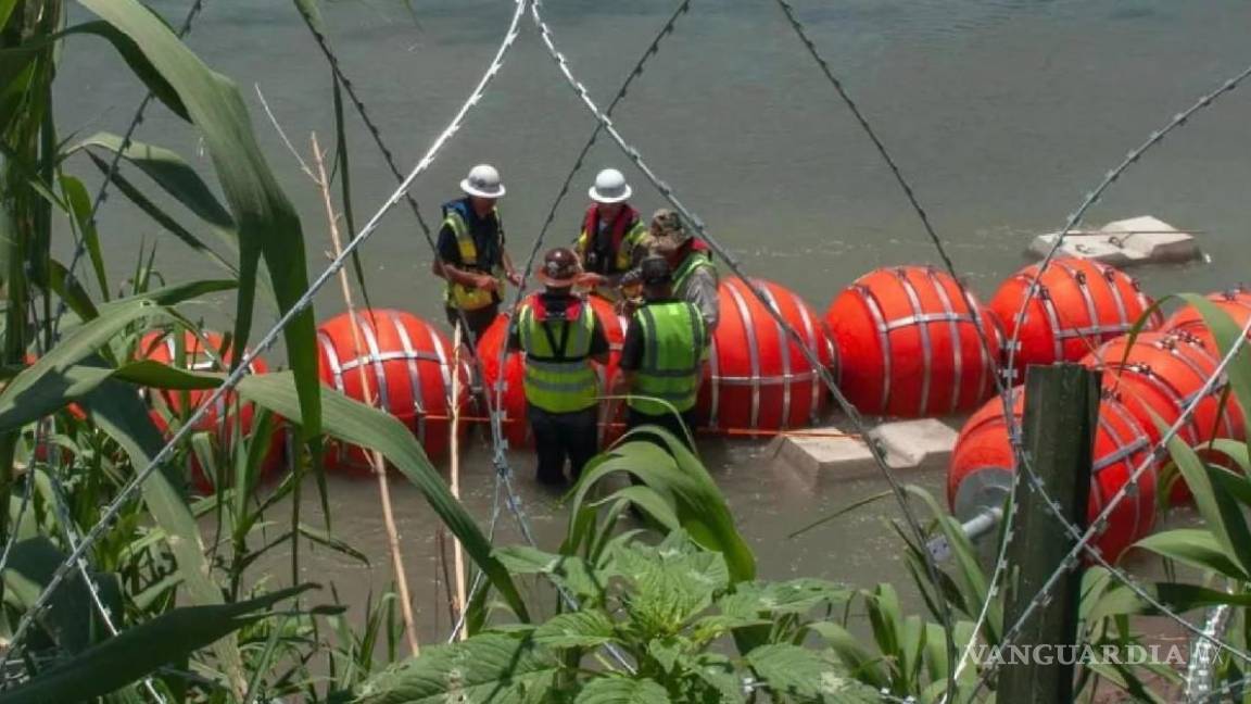 Colocación de boyas en Río Bravo son acciones publicitarias: AMLO