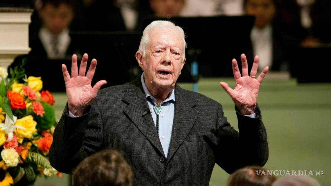 Jimmy Carter expresidente de EU, con 94 años, resurge de la oscuridad política para derrotar a Trump