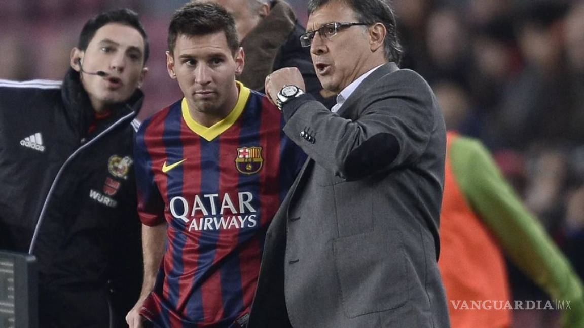 Tata Martino tenía que estar bien con Messi si no quería salir del Barcelona
