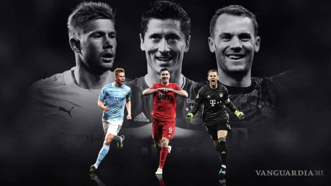 Ellos son los tres nominados al jugador del año de la UEFA