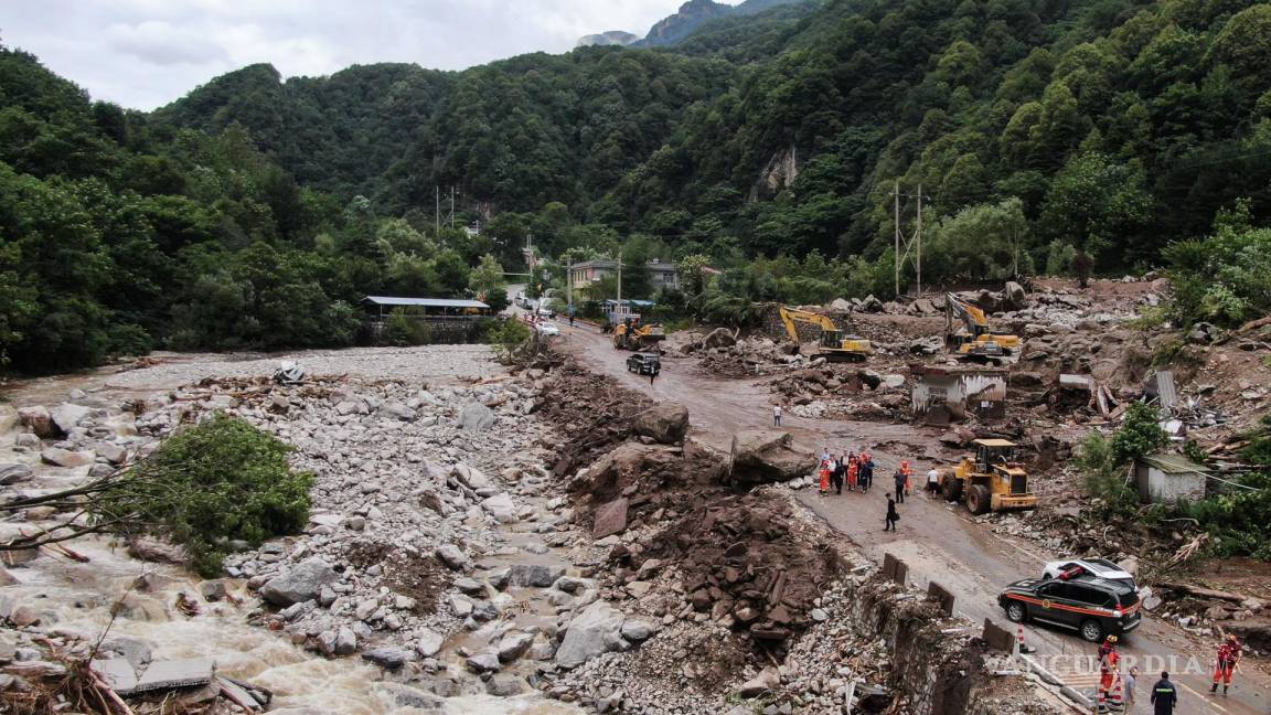 Ya son 21 muertos por deslizamientos de tierra en China