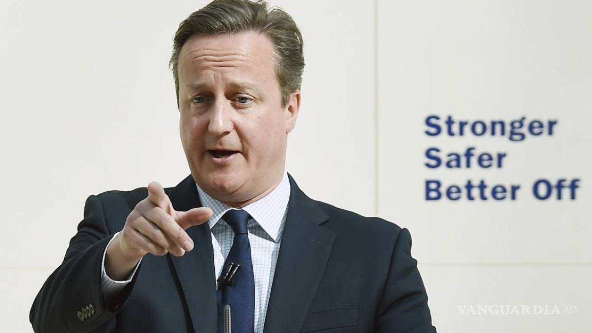 El &quot;brexit&quot; amenazaría la paz y la estabilidad de Europa: Cameron