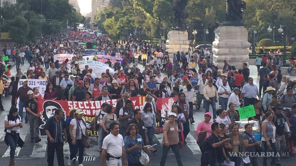 La CNTE sigue amenazando con “boicot” a las evaluaciones docentes