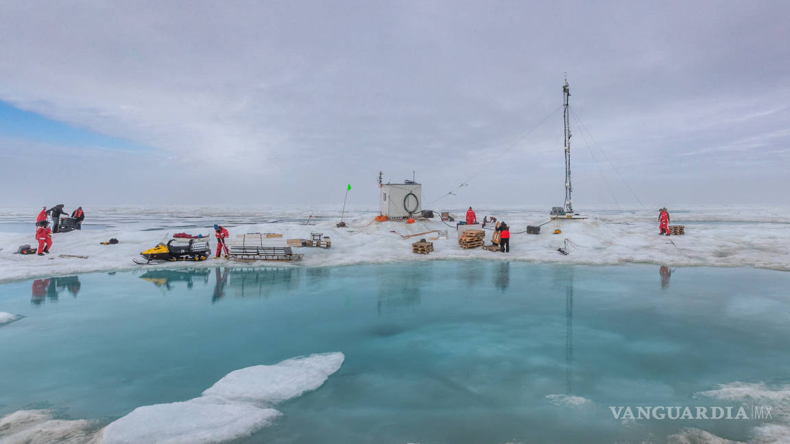 Hielo del Ártico se derrite más de rápido de lo previsto
