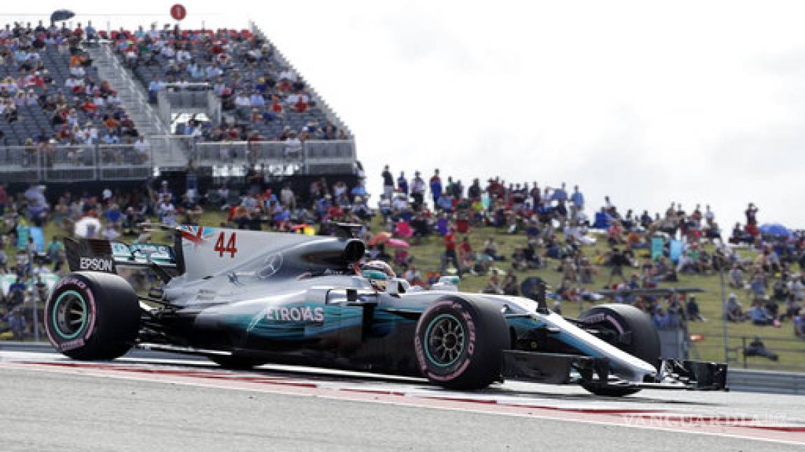 F1: Hamilton domina ambas sesiones de práctica de GP de EU