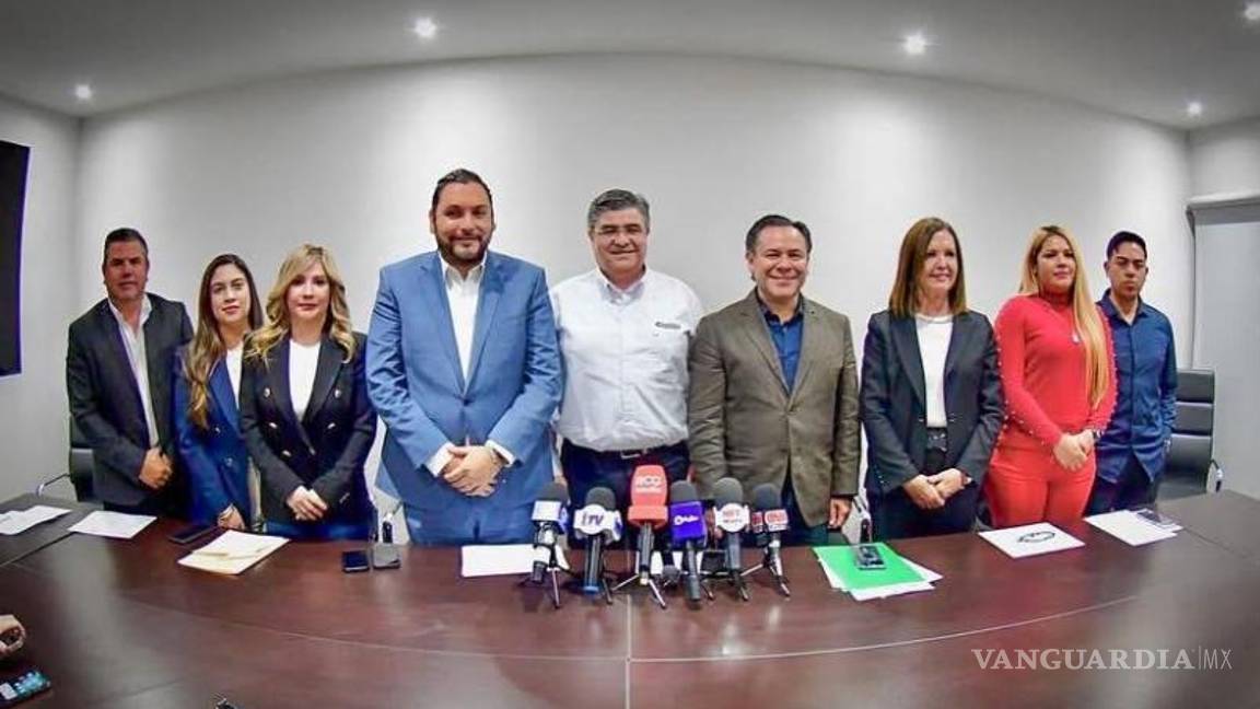$!Subsecretarios del Trabajo y Gobierno, junto a las alcaldesas de la región, participaron en la rueda de prensa sobre la Feria del Empleo.