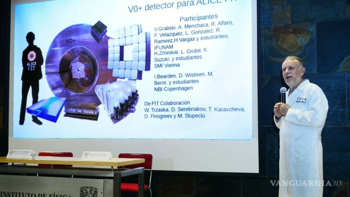$!Mexicanos crean un detector de partículas para investigación nuclear en el CERN