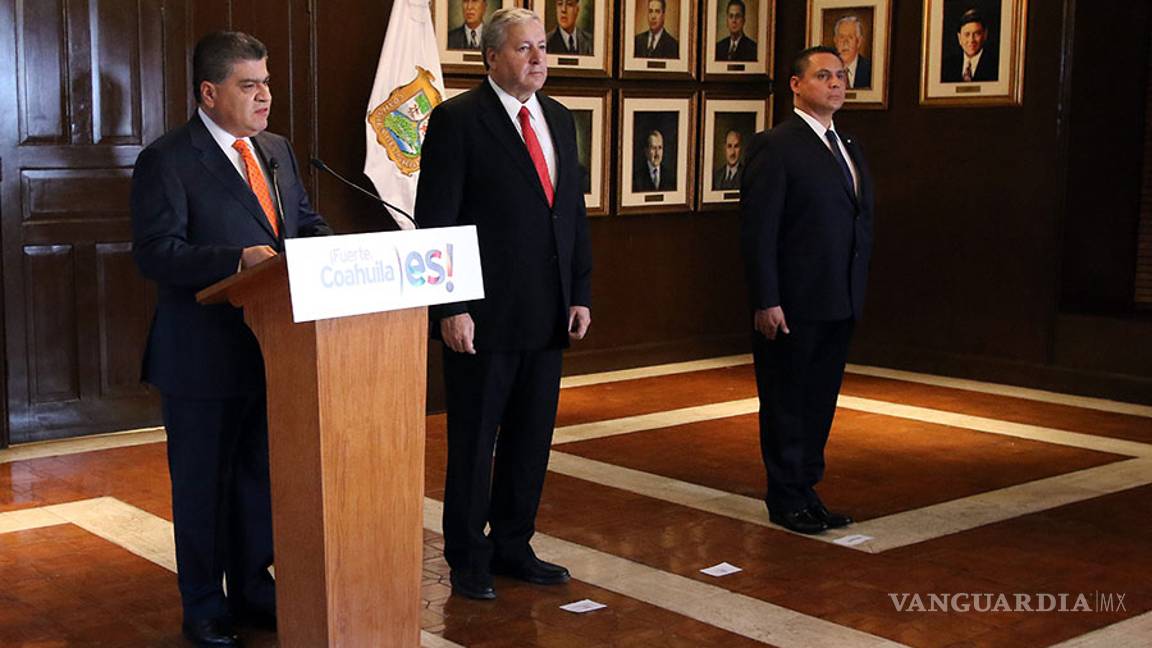 $!Presenta Miguel Ángel Riquelme a secretario de Seguridad en Coahuila