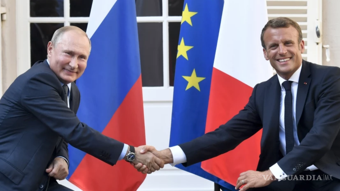 Macron asume papel de liderazgo en la crisis entre Ucrania y Rusia
