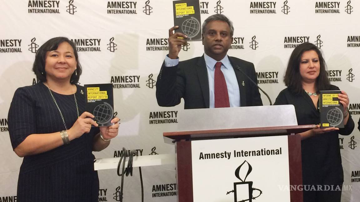 Acusa Amnistía Internacional que los mensajes de odio vienen desde los gobiernos
