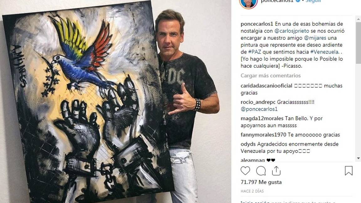 $!Famosos se unen por la libertad de Venezuela