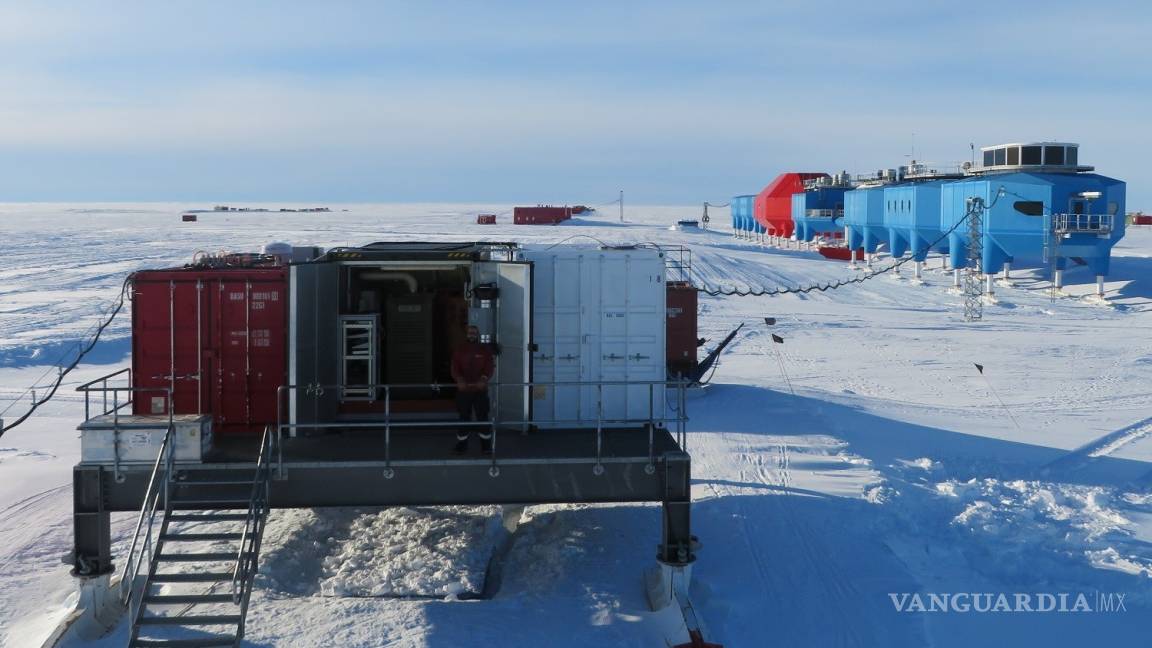 $!Halley VI, una estación científica británica que recopila mediciones del clima, el ozono y la temperatura en el espacio