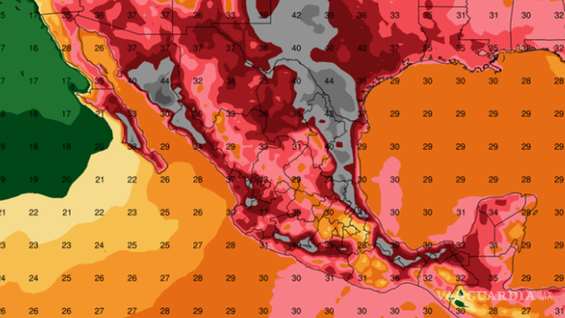 $!Las fuertes temperaturas no cesarán para el norte de México, sin embargo, las lluvias podrán apaciguar a las altas temperaturas.