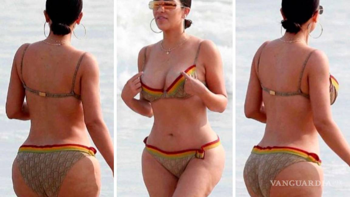 $!Me 'photoshopearon', dice Kim Kardashian sobre fotos con celulitis