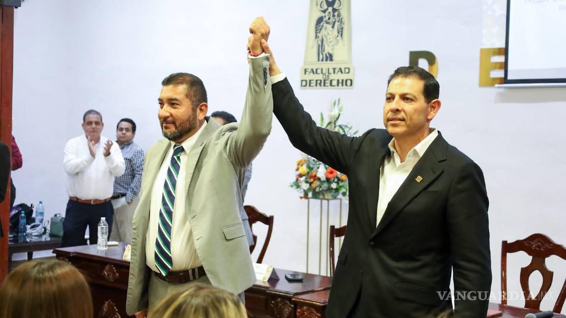 $!El rector destacó que la elección se llevó a cabo bajo principios democráticos.