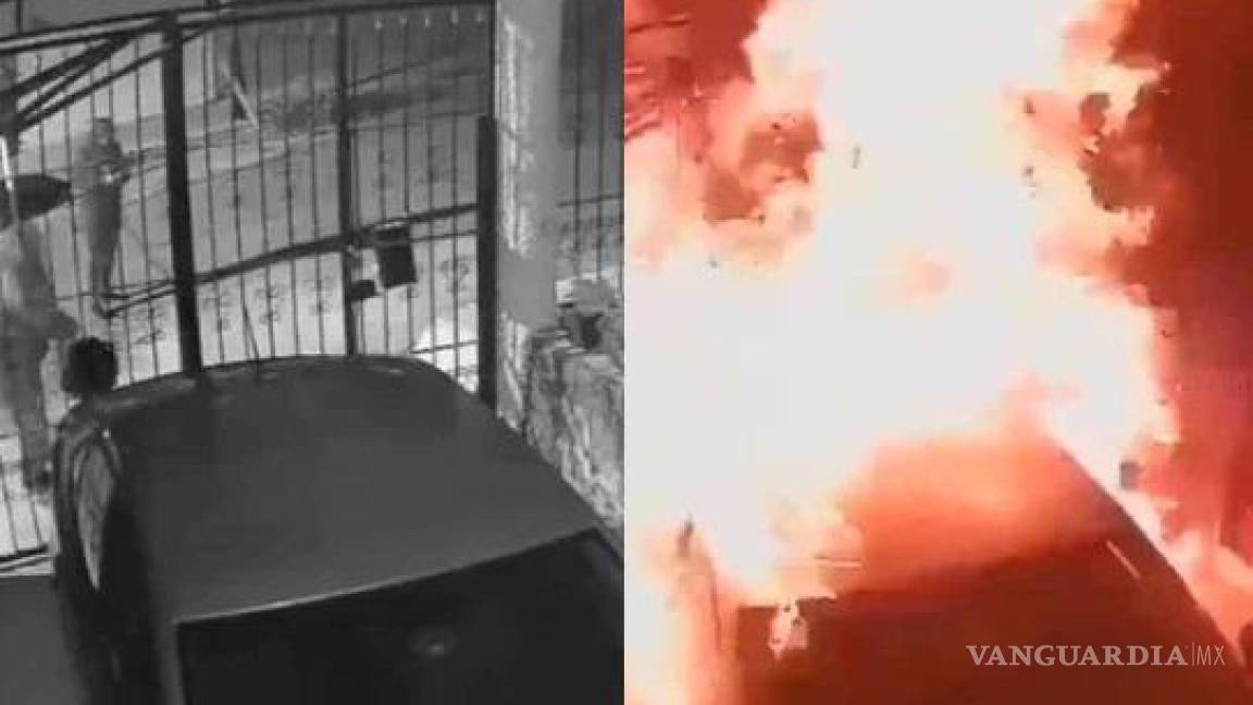 Mujeres queman auto porque no las dejaron estacionarse, en Zacatecas (video)