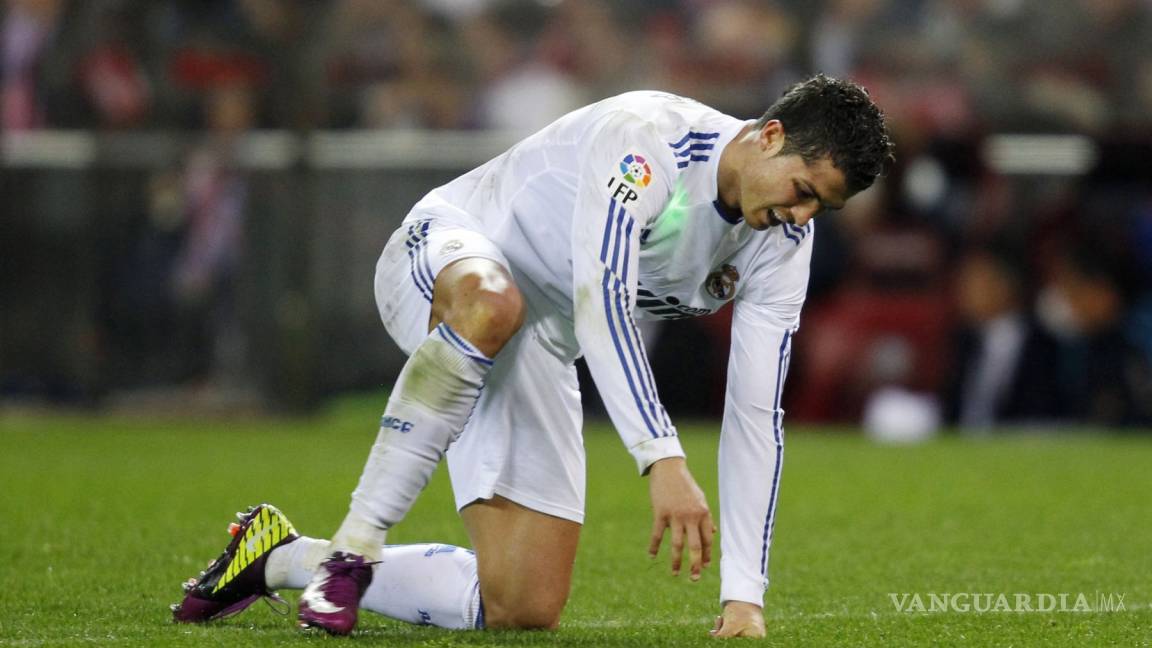 Cristiano es baja con el Real Madrid