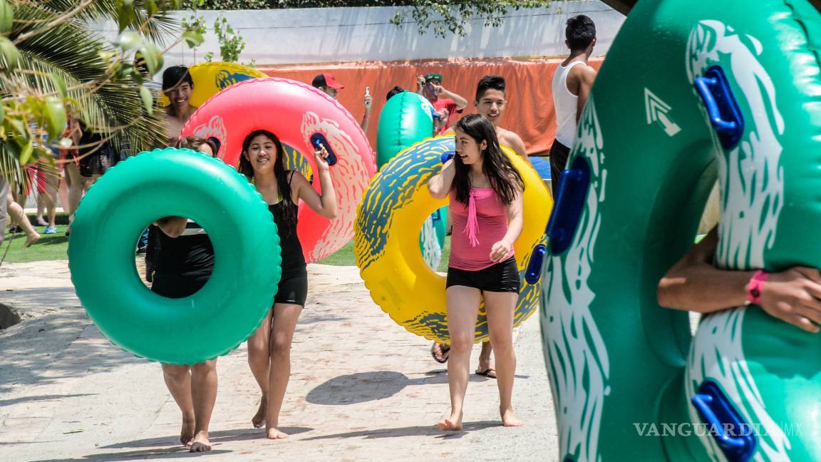 $!Ahuyenta clima templado a bañistas de balnearios de Saltillo