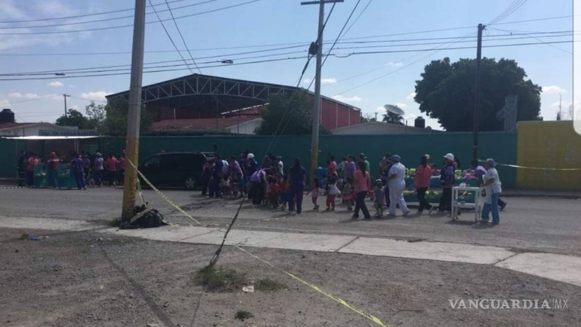 Por alarma de humo evacuan guardería en Torreón