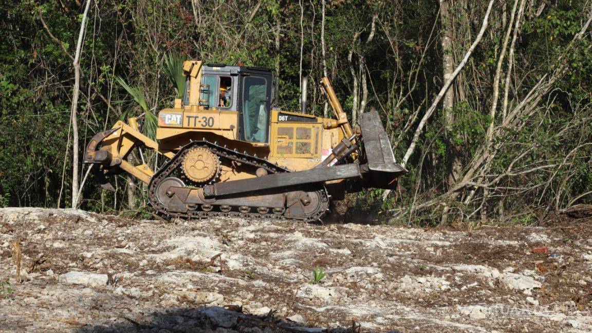 Ejército sabe que Tren Maya se construye sobre zonas de ‘peligro severo’ por hundimiento