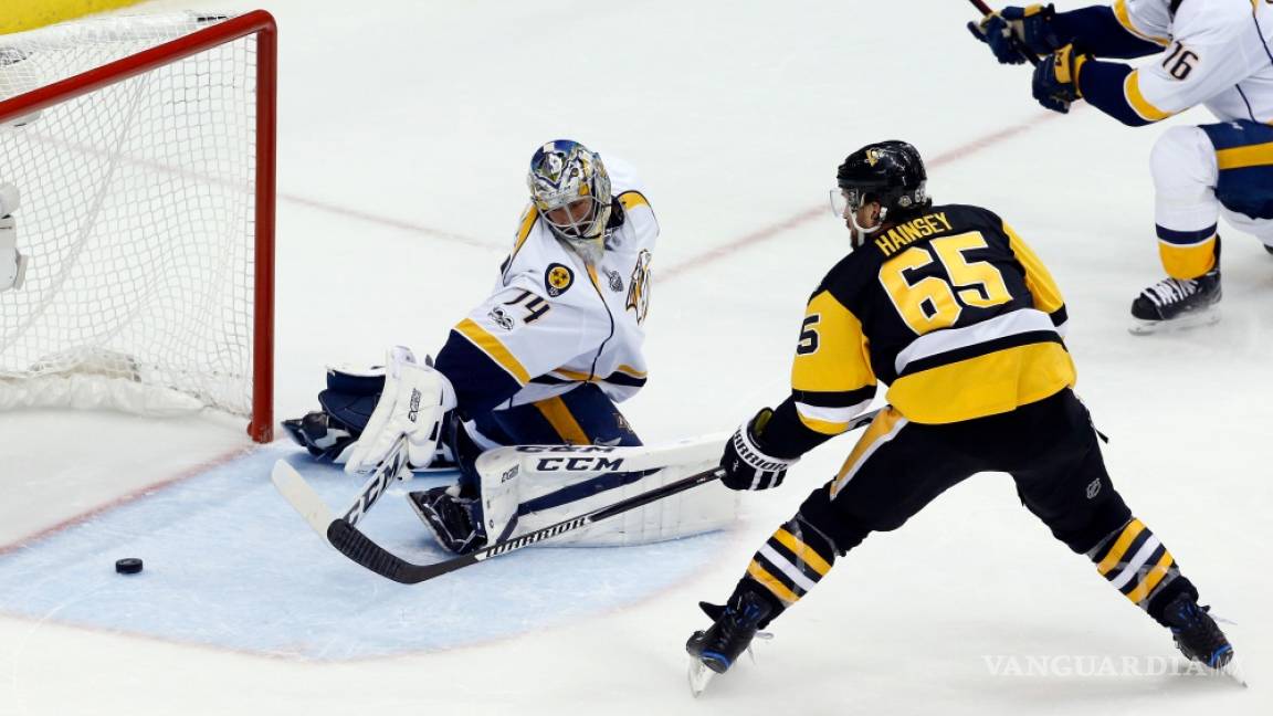Pittsburgh Penguins, a un triunfo de defender el título de la NHL