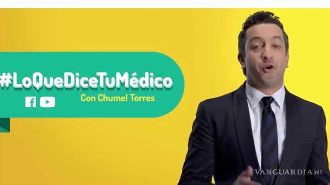 Chumel Torres participa en campaña #LoQueDiceTuMédico