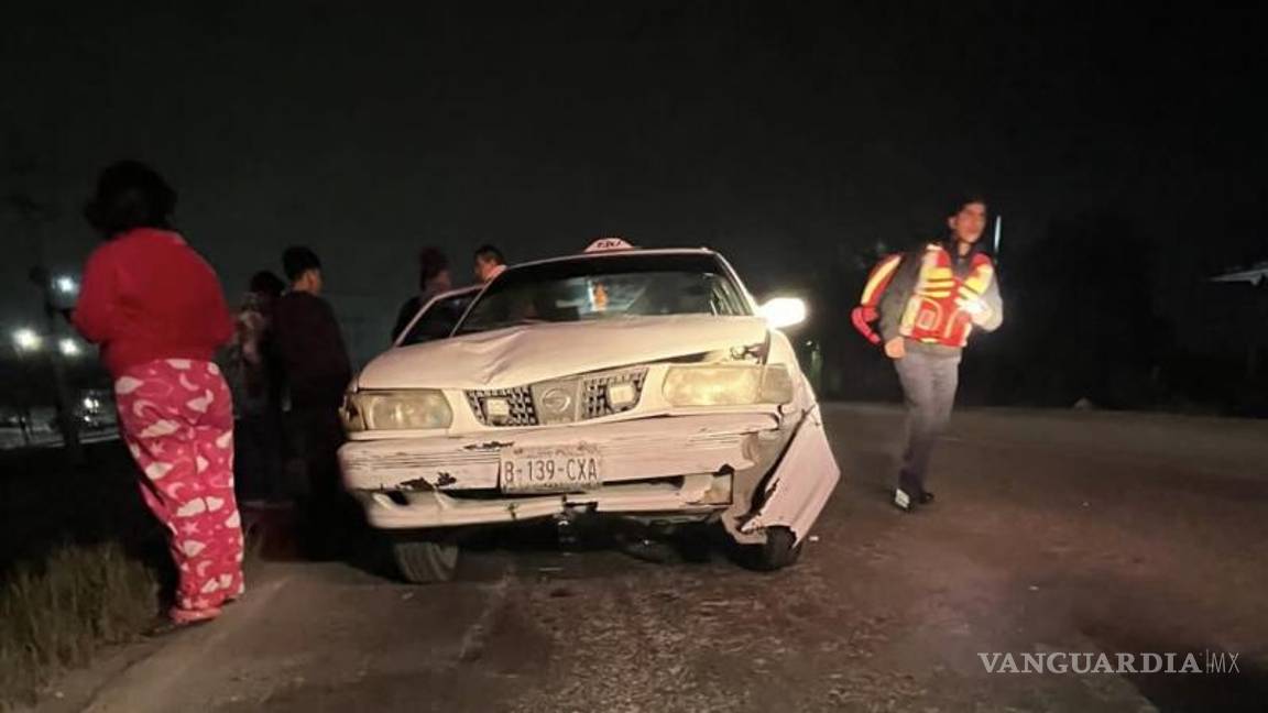 $!El Nissan Tsuru, conducido por Luis, involucrado en el trágico accidente.