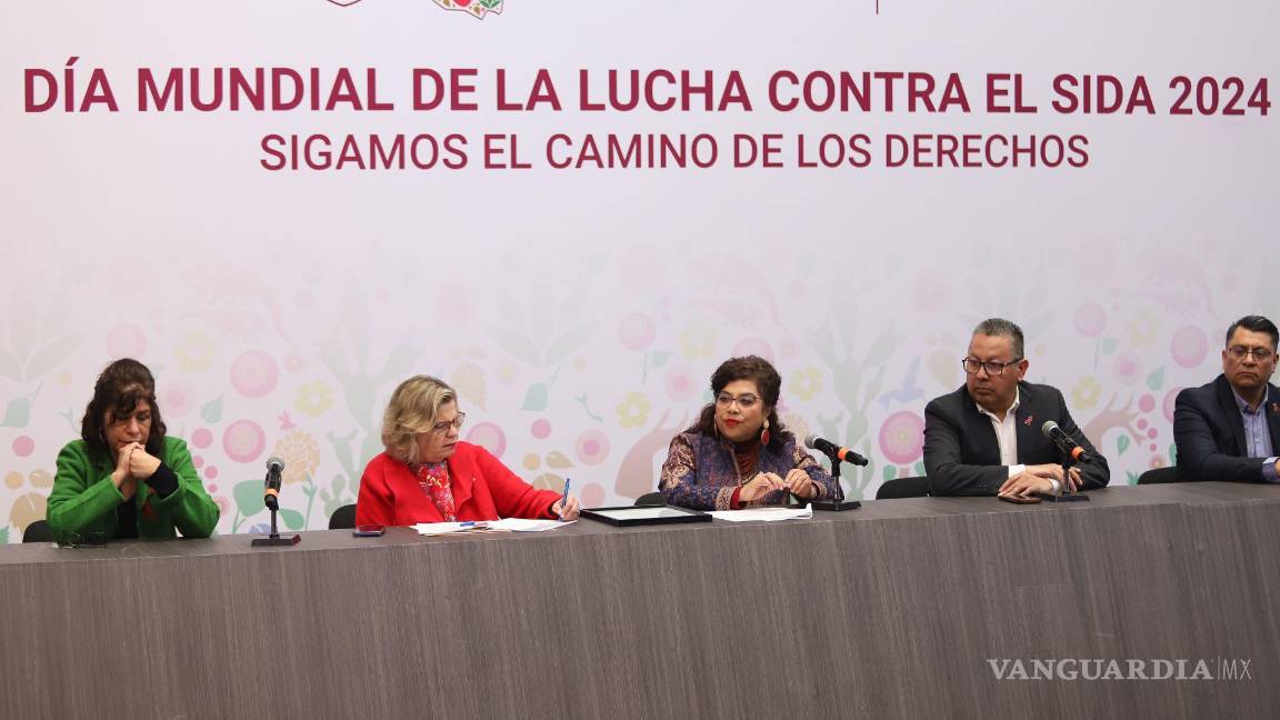 $!La jefa de Gobierno de CDMX, Clara Brugada, anunció la creación de nuevas clínicas y centros de salud para la atención a las personas que padezcan VIH/Sida.