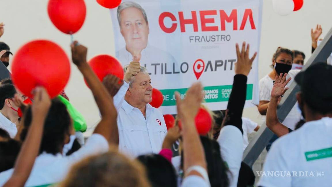 $!Tengo experiencia, sé gobernar con resultados: Chema Fraustro