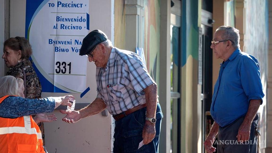 $!Abren casillas para votar en las primarias demócratas en Florida en medio del temor por el Covid-19