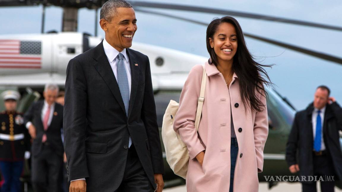 Se gradúa de preparatoria Malia, la hija mayor de los Obama