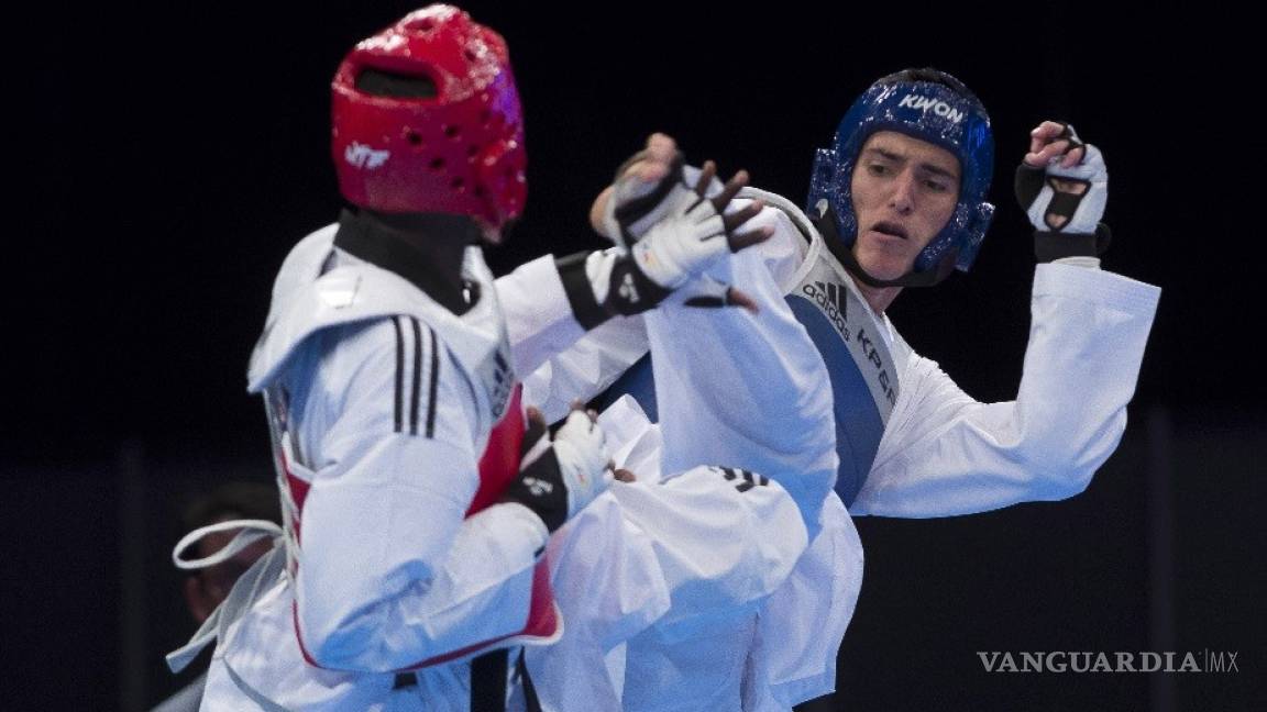 Taekwondoin Saul Gutiérrez perdió ante el 438 del mundo
