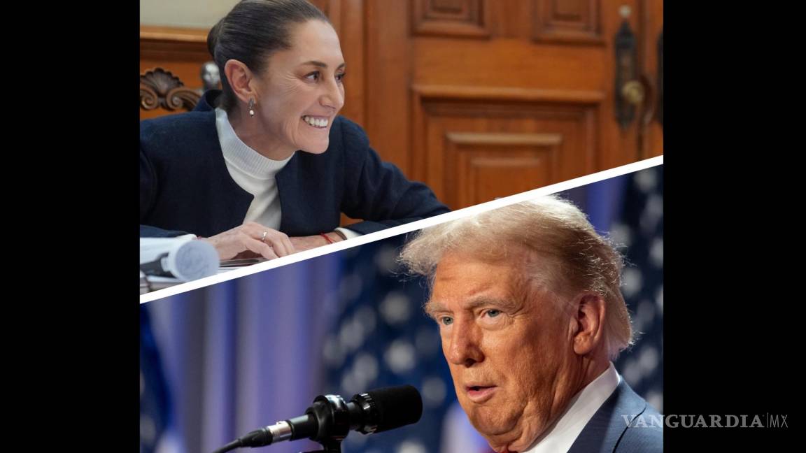 Desconexión: Trump y Claudia, una informal e improvisada conversación