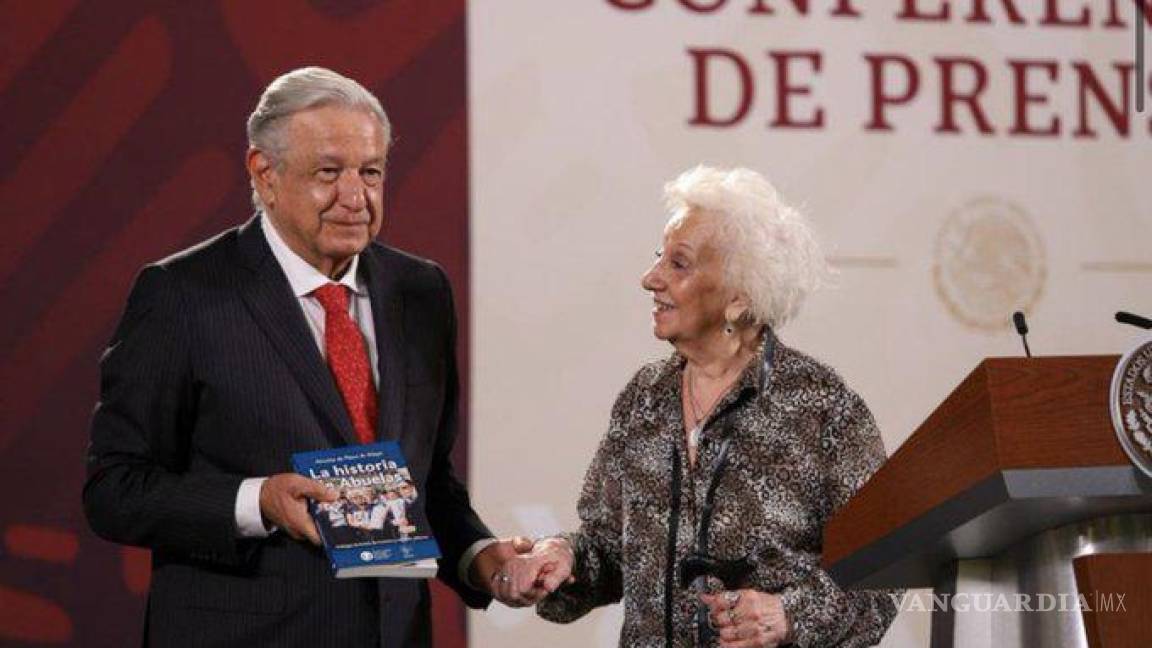 AMLO recibe a madre buscadora de Argentina, pero no a las mexicanas