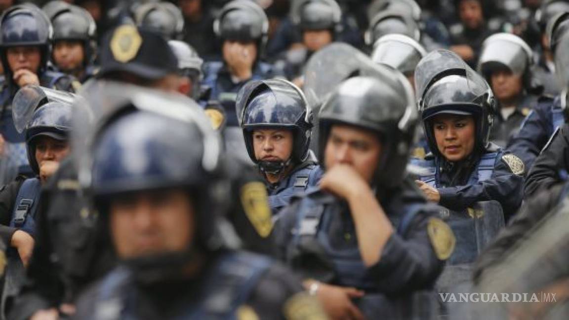 Uno de cada cinco policías en México están reprobados o sin evaluar