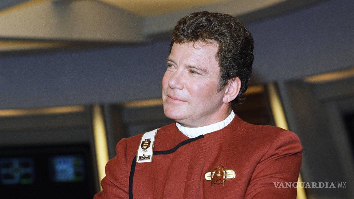 William Shatner, capitán Kirk en Star Trek, viaja al espacio la próxima semana