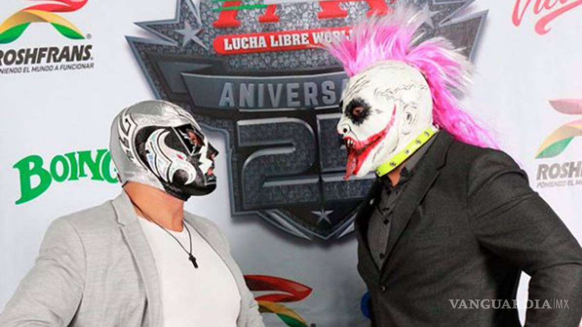 $!Wagner Jr. y Psycho Clown se juegan las máscaras en Triplemanía XXV