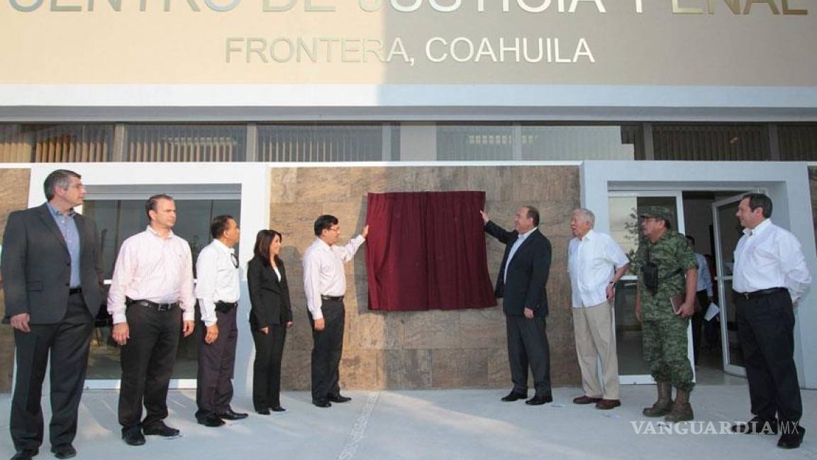 Inauguran el nuevo Centro de Justicia Penal en Frontera, Coahuila