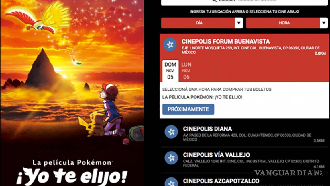 $!Ya puedes checar fechas y cines para Pokémon, I Choose You! en México