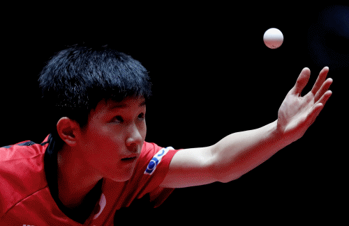 $!Sorprende Japonés de 13 años en el Mundial de tenis de mesa